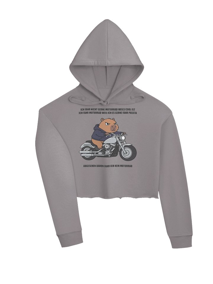 Bella+Canvas Women's Fleece Crop Hoodie product image (2)