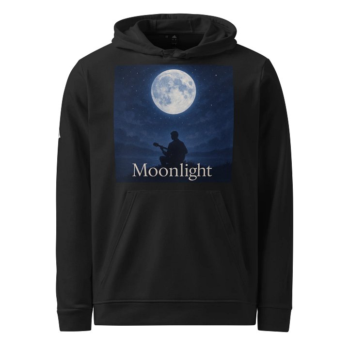 Moonlight Album Cover Adidas© Hoodie - Show your Support with Style - Menswear, Womenswear product image (1)