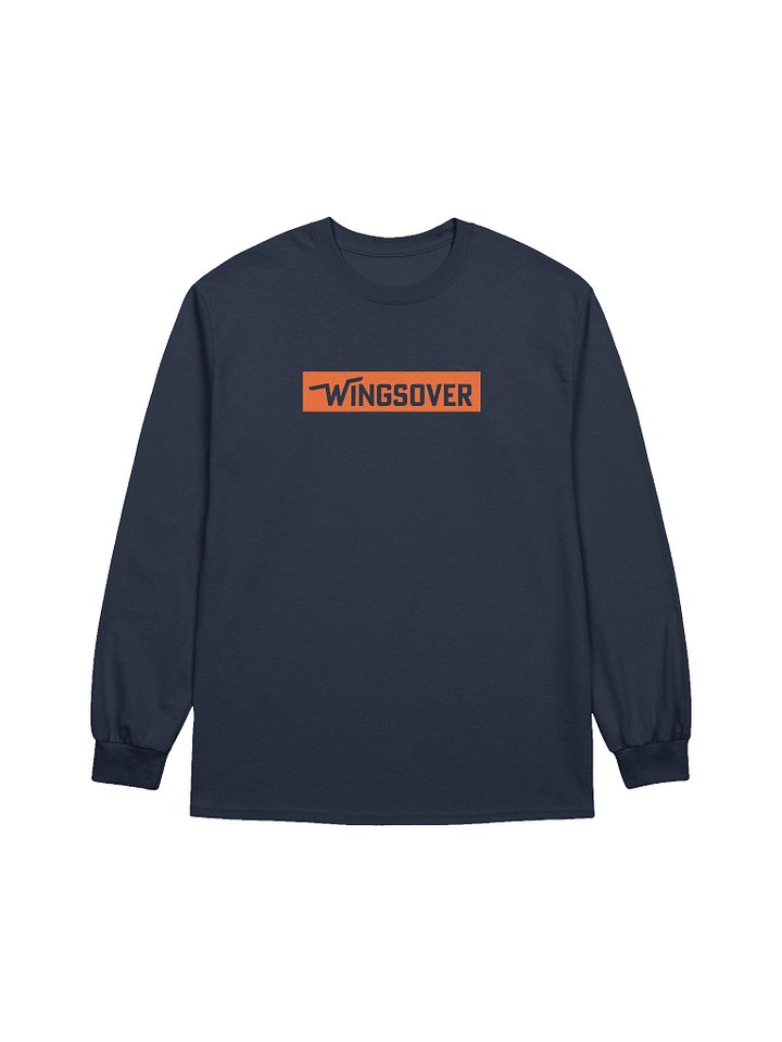 Classic Box Long Sleeve T-Shirt - Navy product image (1)