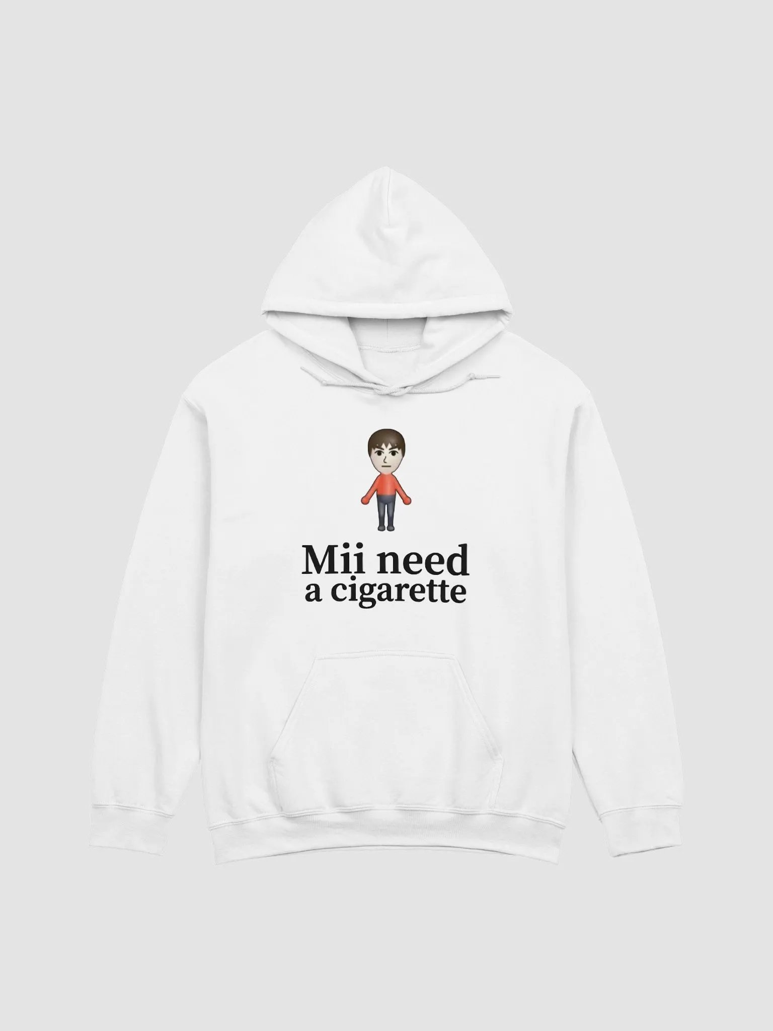 Mii Need A Cigarette Hoodie product image (1)