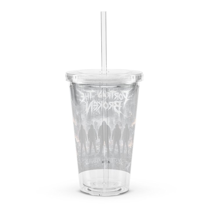 Portray the Broken Plastic Tumbler product image (2)