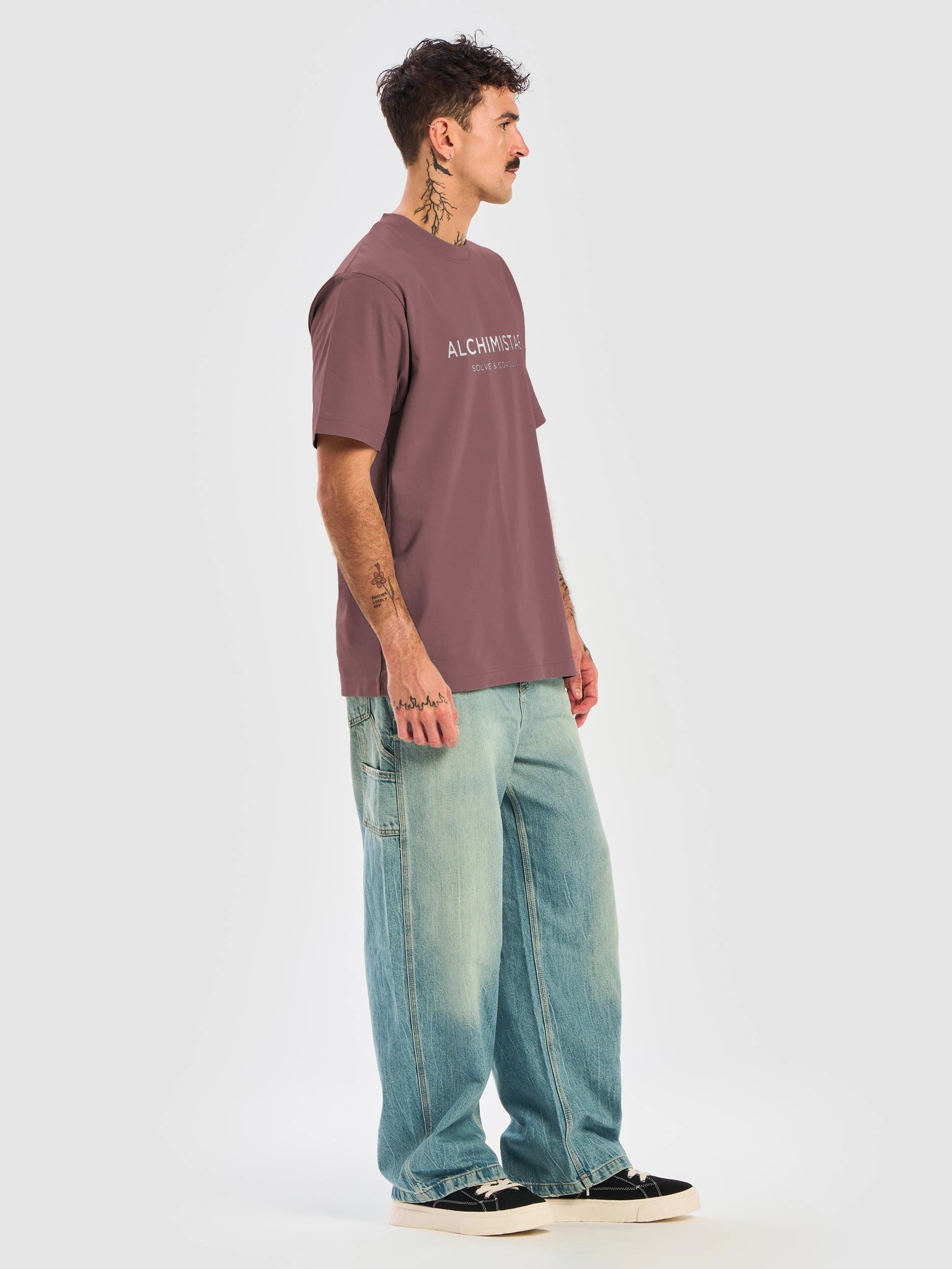 T-Shirt Unisexe Oversize Coton Bio Poids Lourd - ALCHIMISTAE product image (17)