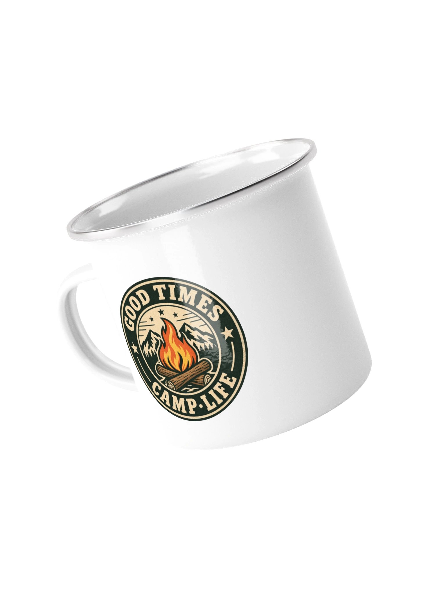 Good Times Camp Life Vintage Camping Mug product image (2)