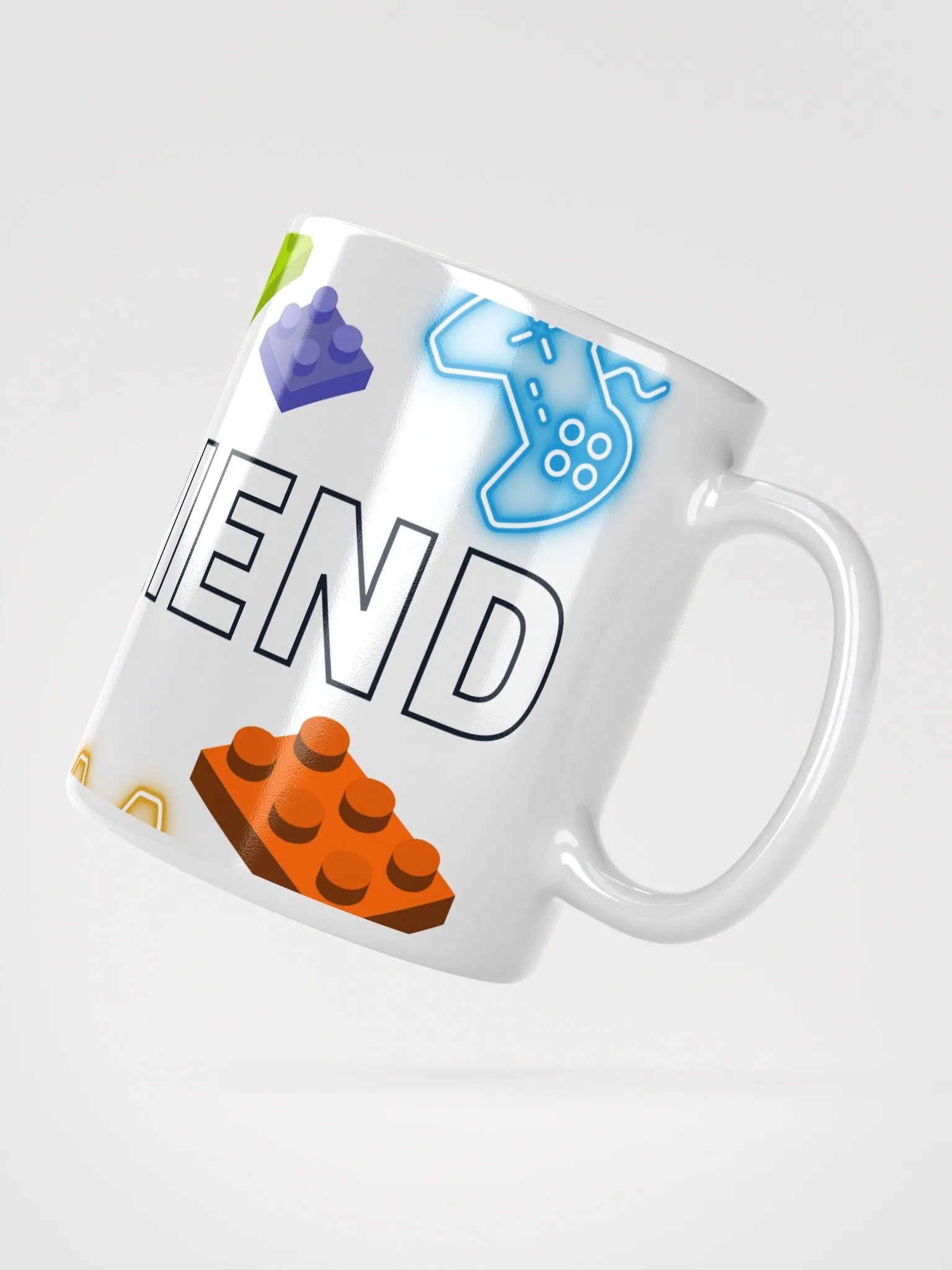 Thradriend White Glossy Mug product image (3)