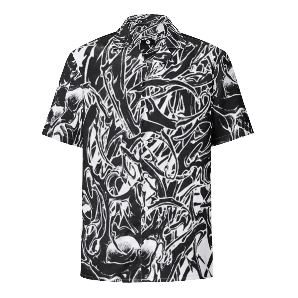 Gothic Tribal Fusion Hawaiian Shirt product image (1)