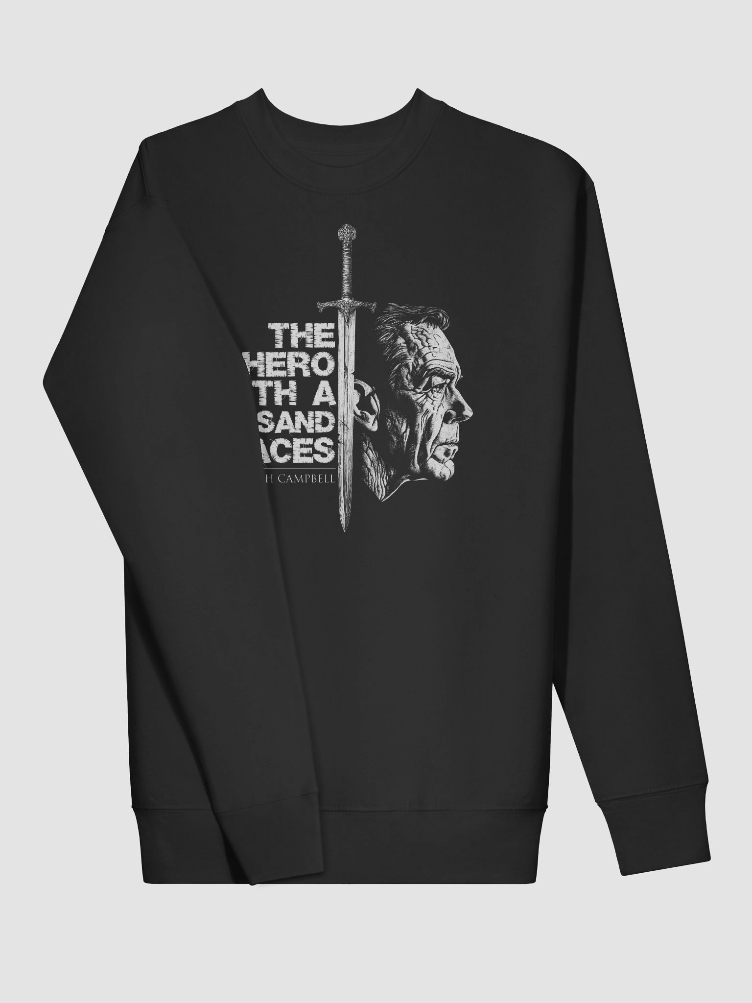 Joseph Campbell - Hero With A Thousand Faces - Mythology, Philosophy sweatshirt product image (3)