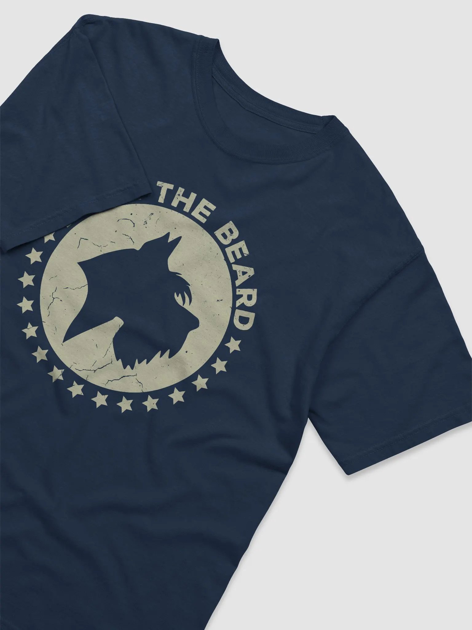 Fear the Beard Tee (Cream) | Retro-Style T-Shirt for Schnauzer Dog Owners product image (3)