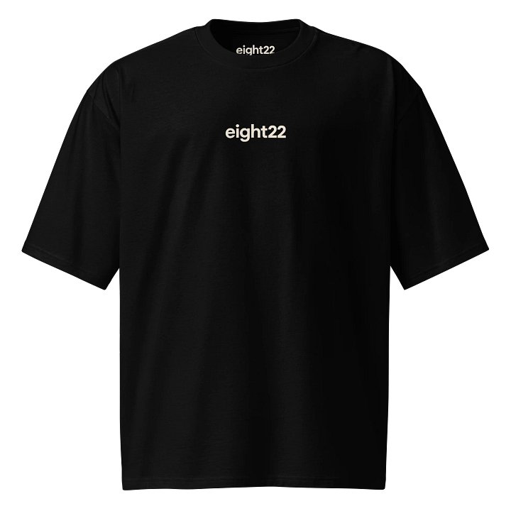 Talento y Caracter eight22 UNISEX Custom Oversized Blk/Grey/Wht product image (2)