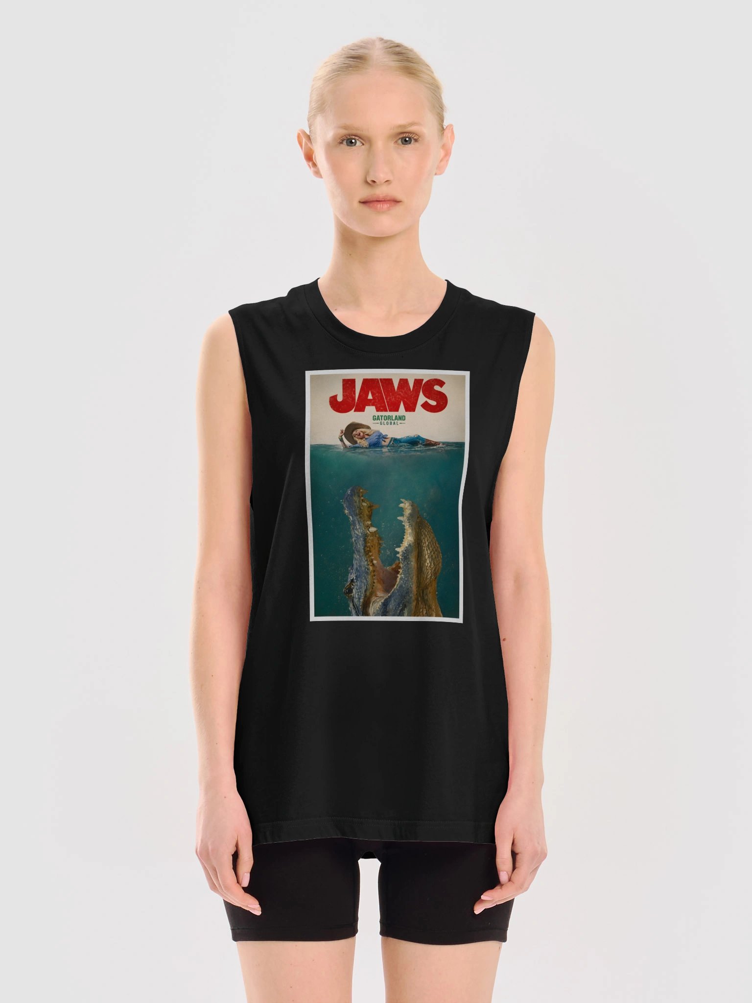 Jaws the Alligator Muscle Shirt product image (3)