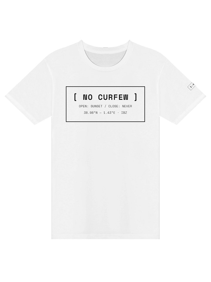 No Curfew Sunset IBZ rave Tee product image (1)