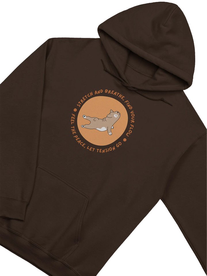 Zen Pug Hoodie: Yoga Pose Serenity product image (2)
