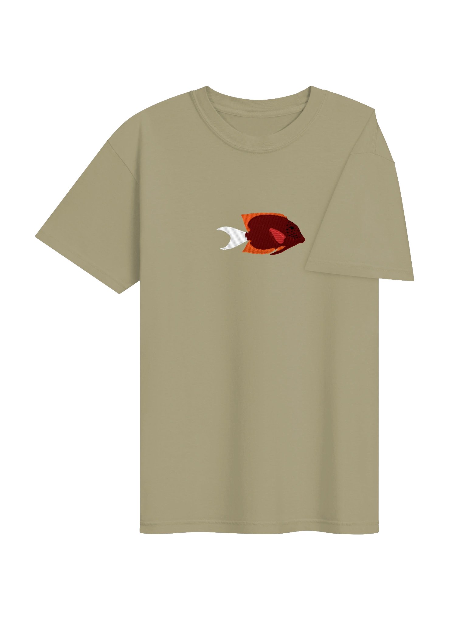 Tomini Tang Embroidered Shirt | Reef Aquarium Fish Embroidery Tee | Saltwater Marine Fish Apparel product image (8)