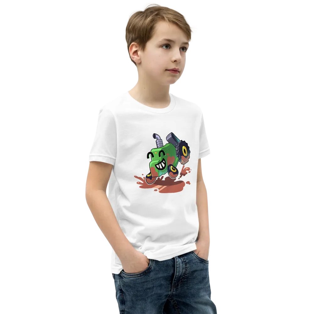 Tracty Playing in Mud - Youth Short Sleeve Tee product image (45)