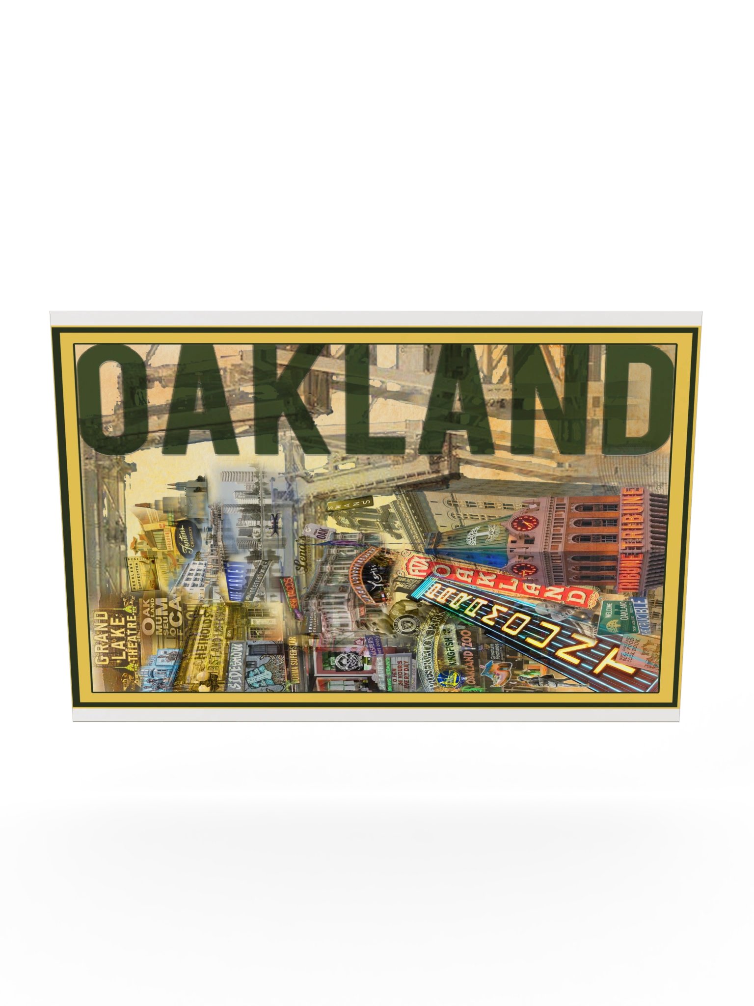 Oakland Collage Poster product image (82)