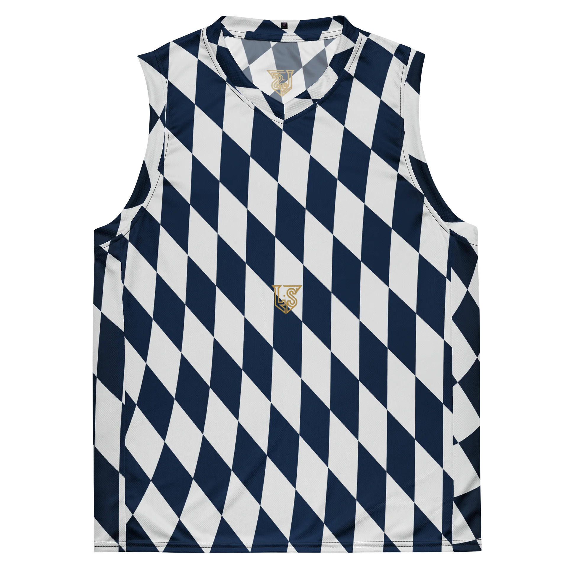 No Cap -Checker Board Sleeveless Pattern Design product image (2)