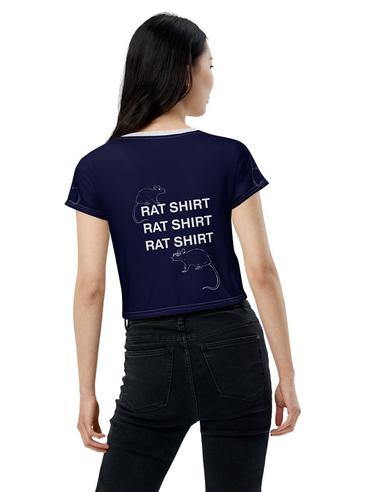 Rat Shirt ft. Rats crop tee product image (2)