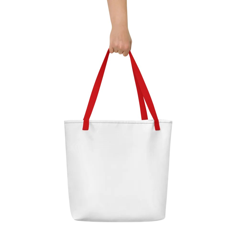 Water Lily Blooms All-Over Tote Bag product image (7)