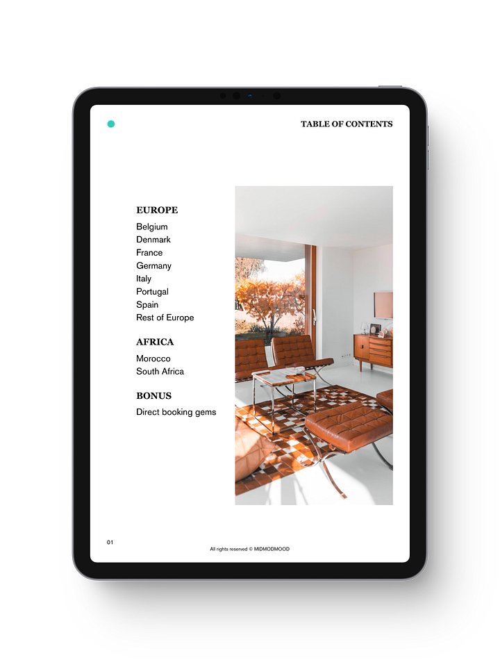 AIRBNB MODERNISM: Europe & Africa | eBook product image (2)