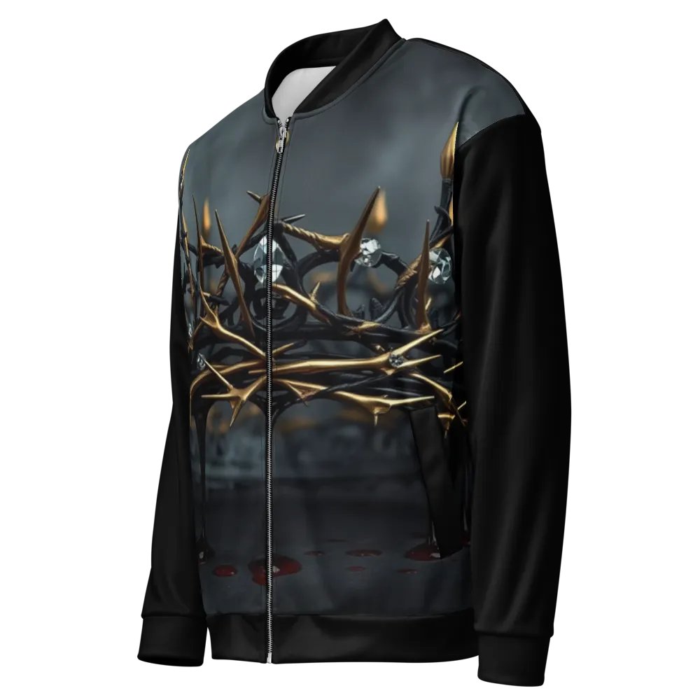 Crown of Glory Unisex Bomber Jacket product image (6)