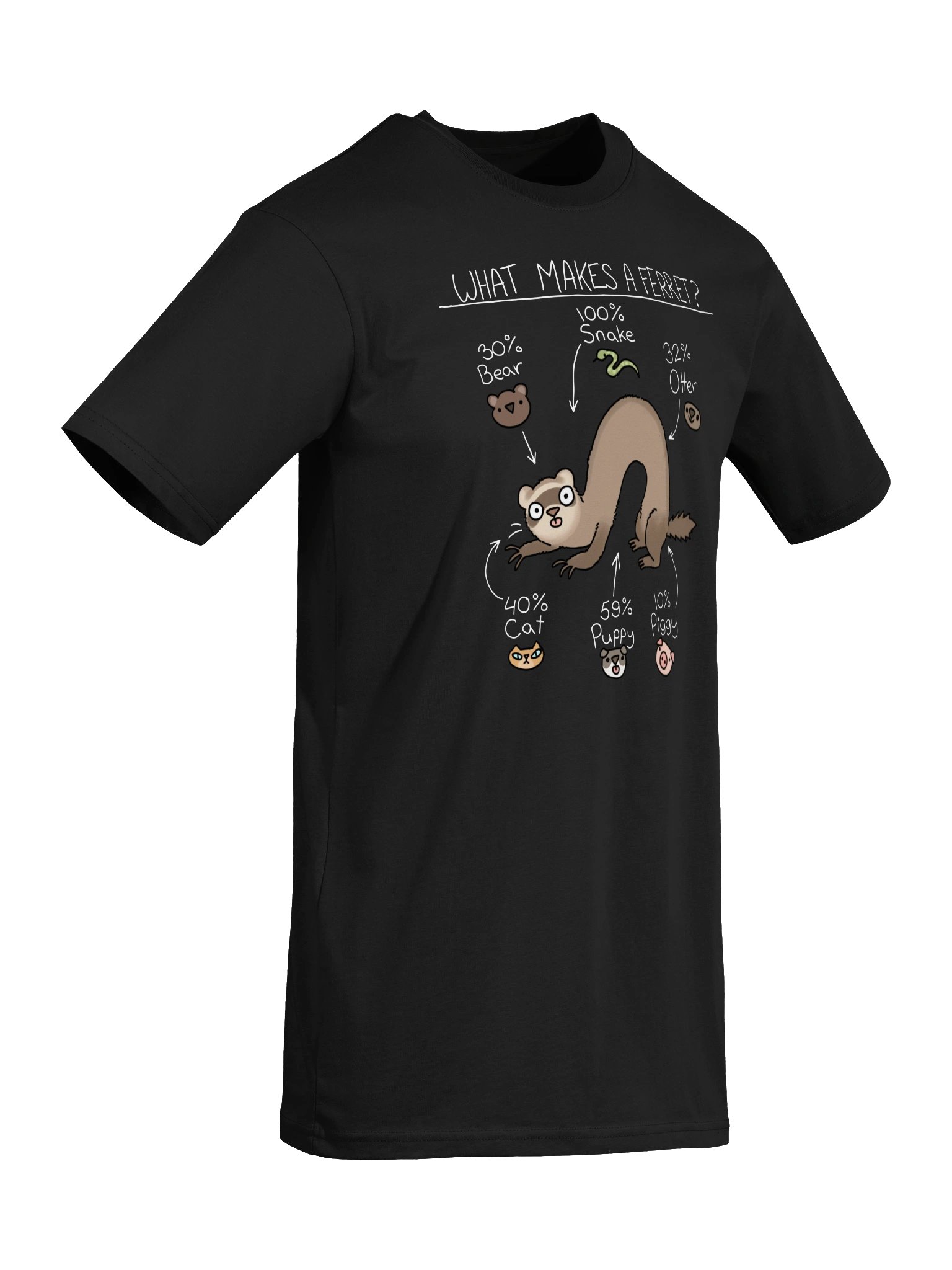 What Makes a Ferret Anatomy | T-Shirt product image (5)