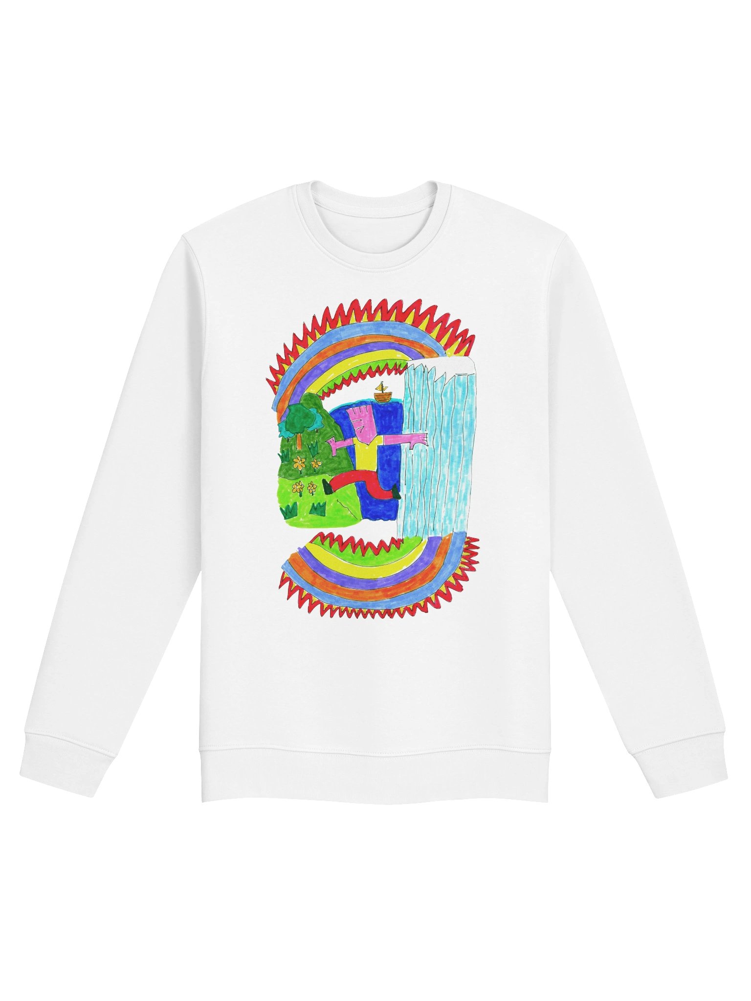 Abstract Lands Beyond Unisex Eco Sweatshirt product image (30)