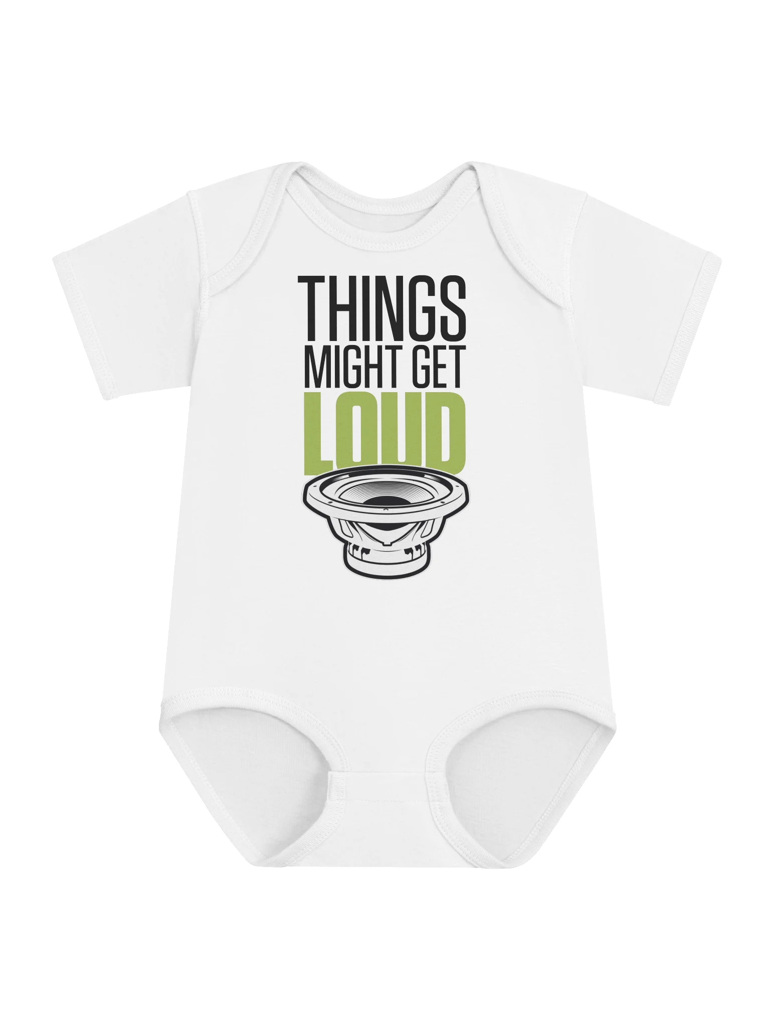 Things Might Get Loud Bodysuit product image (1)