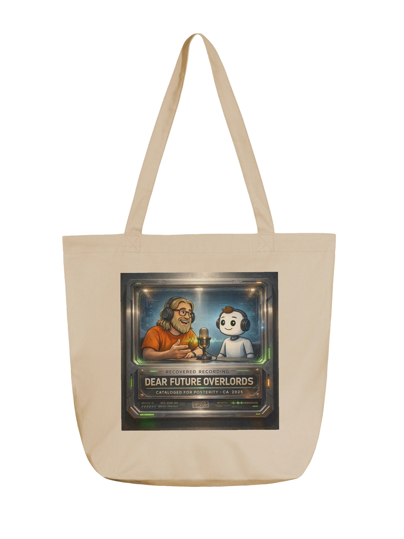 Dear Future Overlords Tote Bag product image (1)