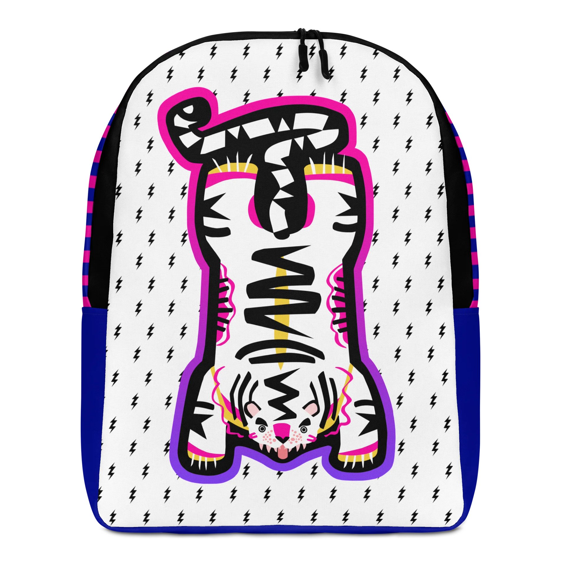Pink & Blue Tiger Backpack product image (3)