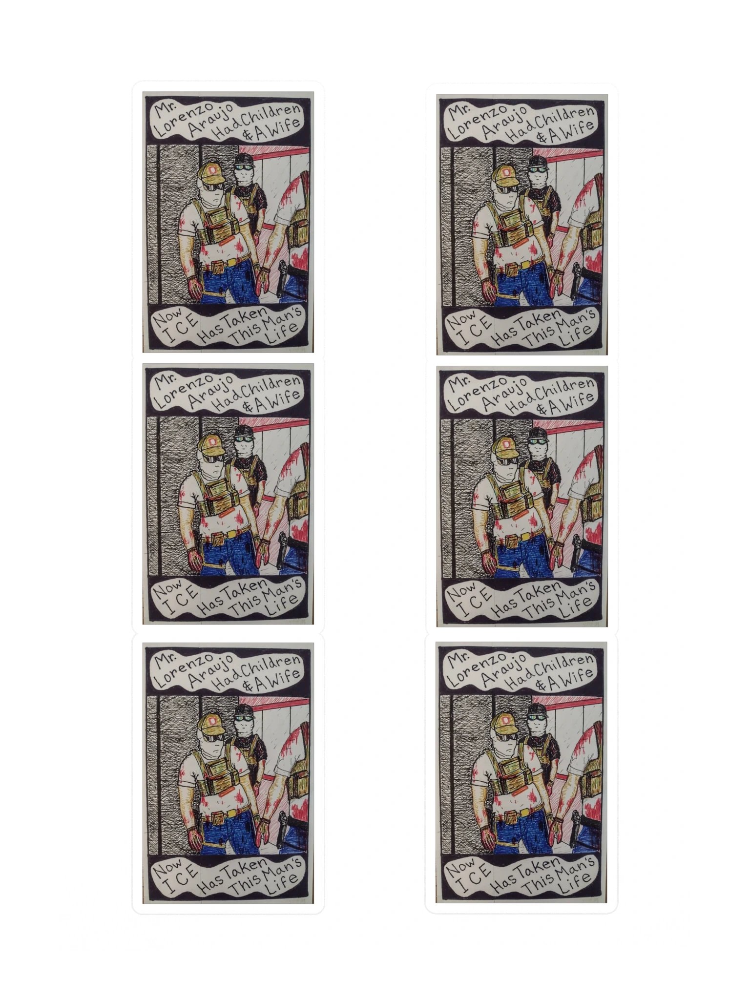 Bloody Ice Sticker Sheet product image (3)