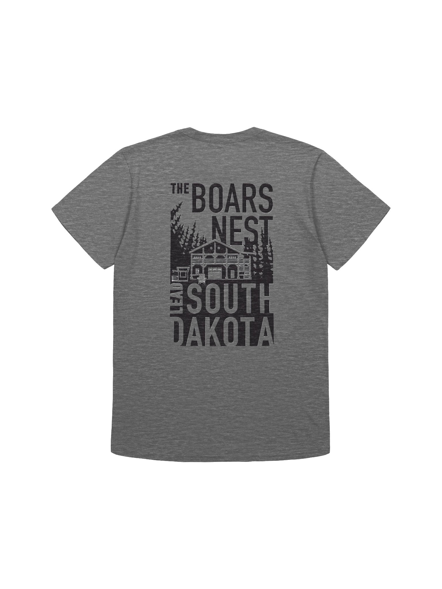 South Dakota Boar's Nest License Plate T-Shirt product image (18)