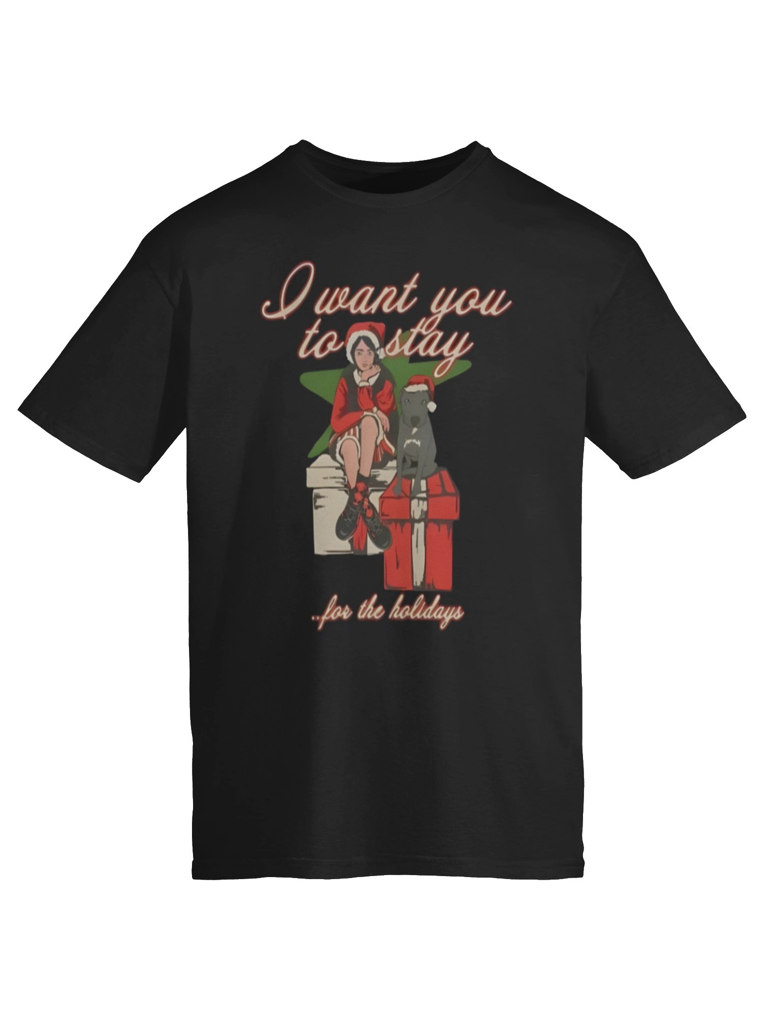 I Want You To Stay For The Holiday Billie Eilish Shirt product image (6)
