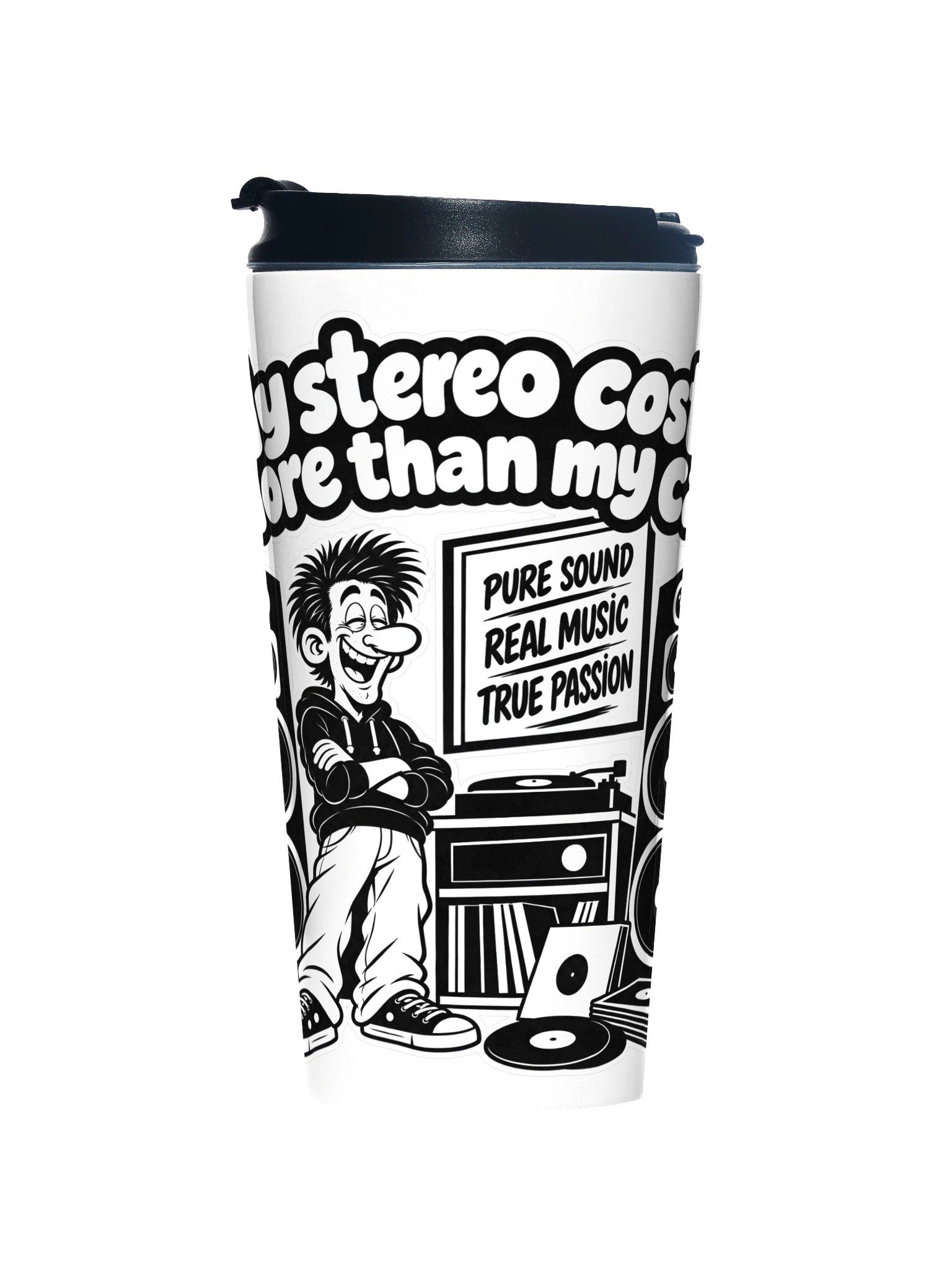 My Stereo Costs More Than My Car - Travel Cup product image (1)
