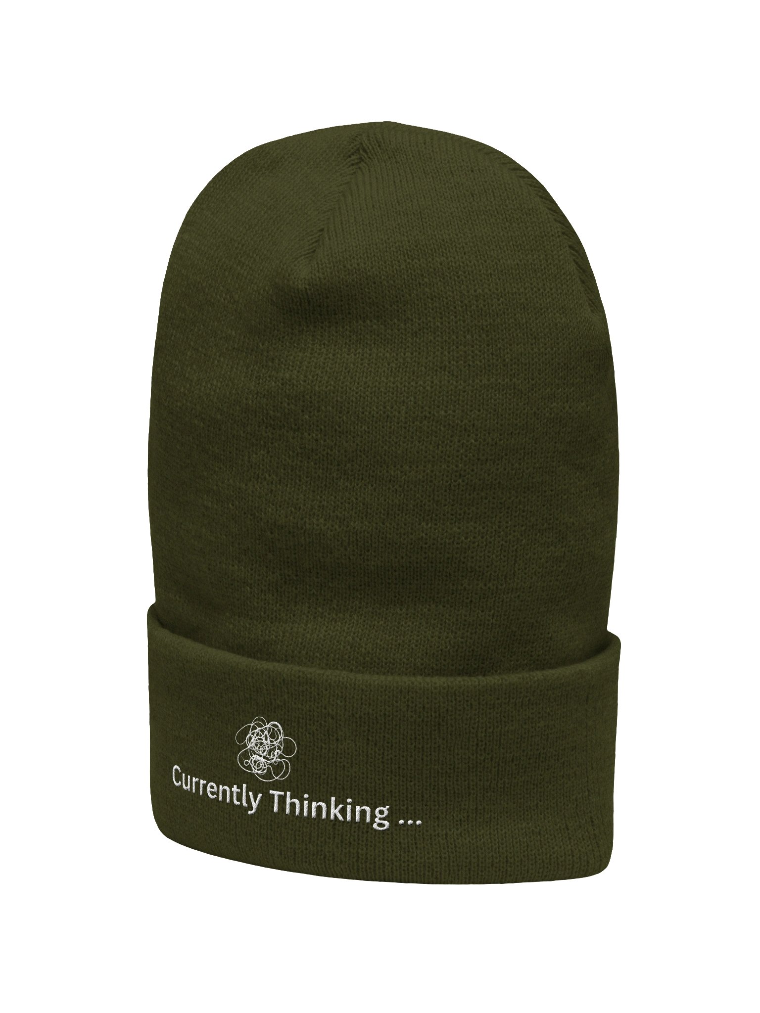 Currently Thinking™ Cuffed Beanie product image (10)