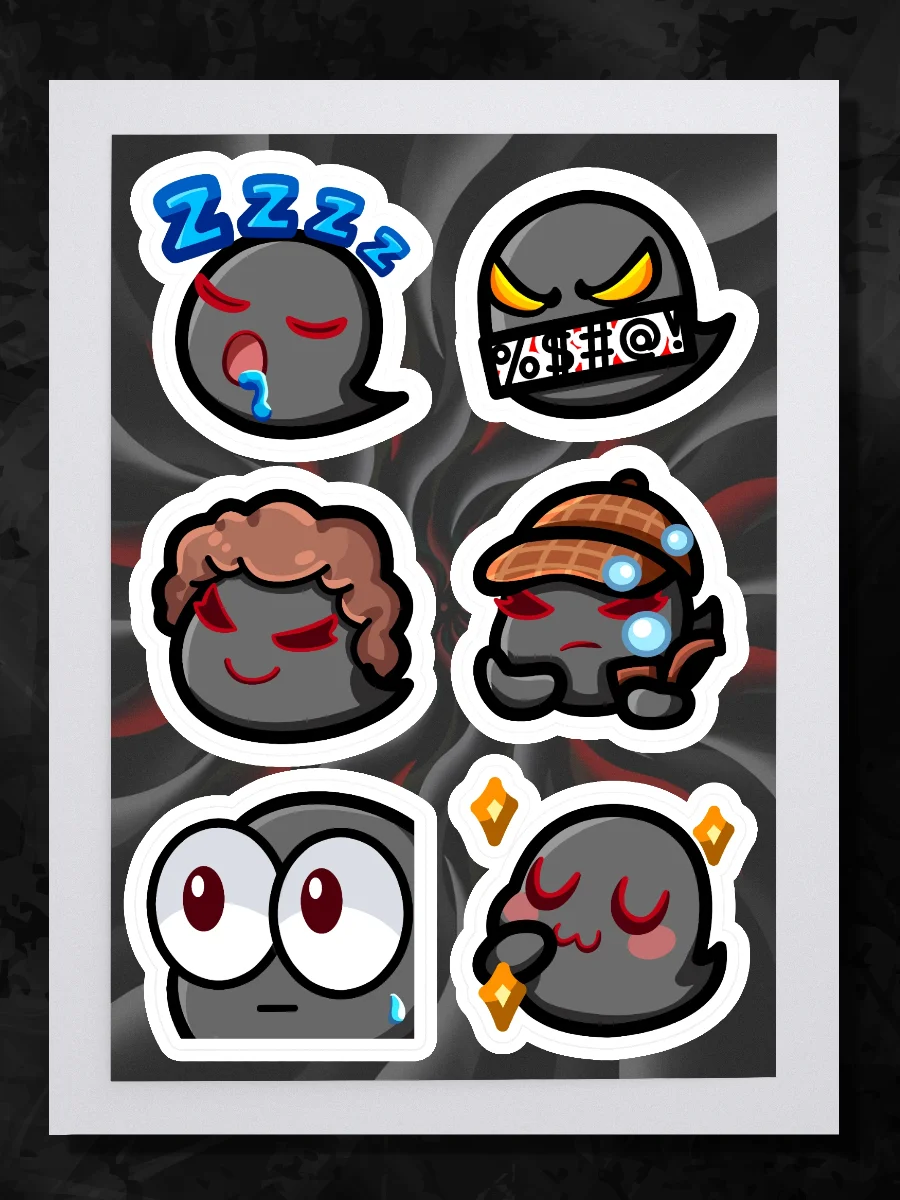 Emote Sticker Sheet 8 product image (4)