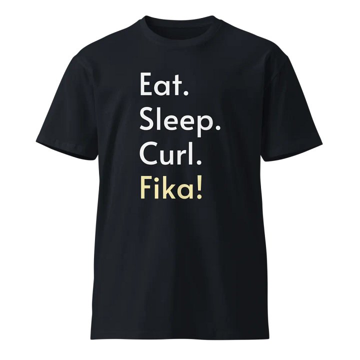 Fika Tee - Navy product image (1)