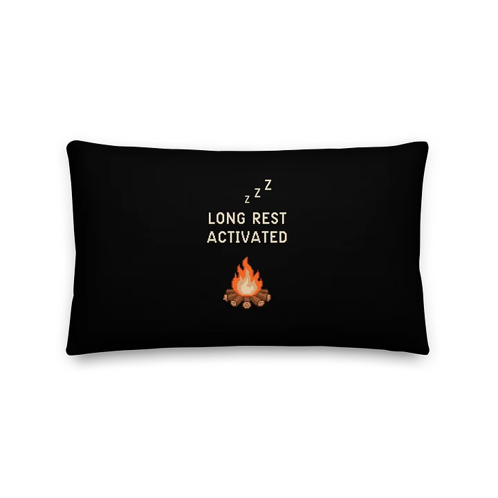 Long Rest Activated Pillow | Chronic Illness Recovery & Gamer Decor product image (1)