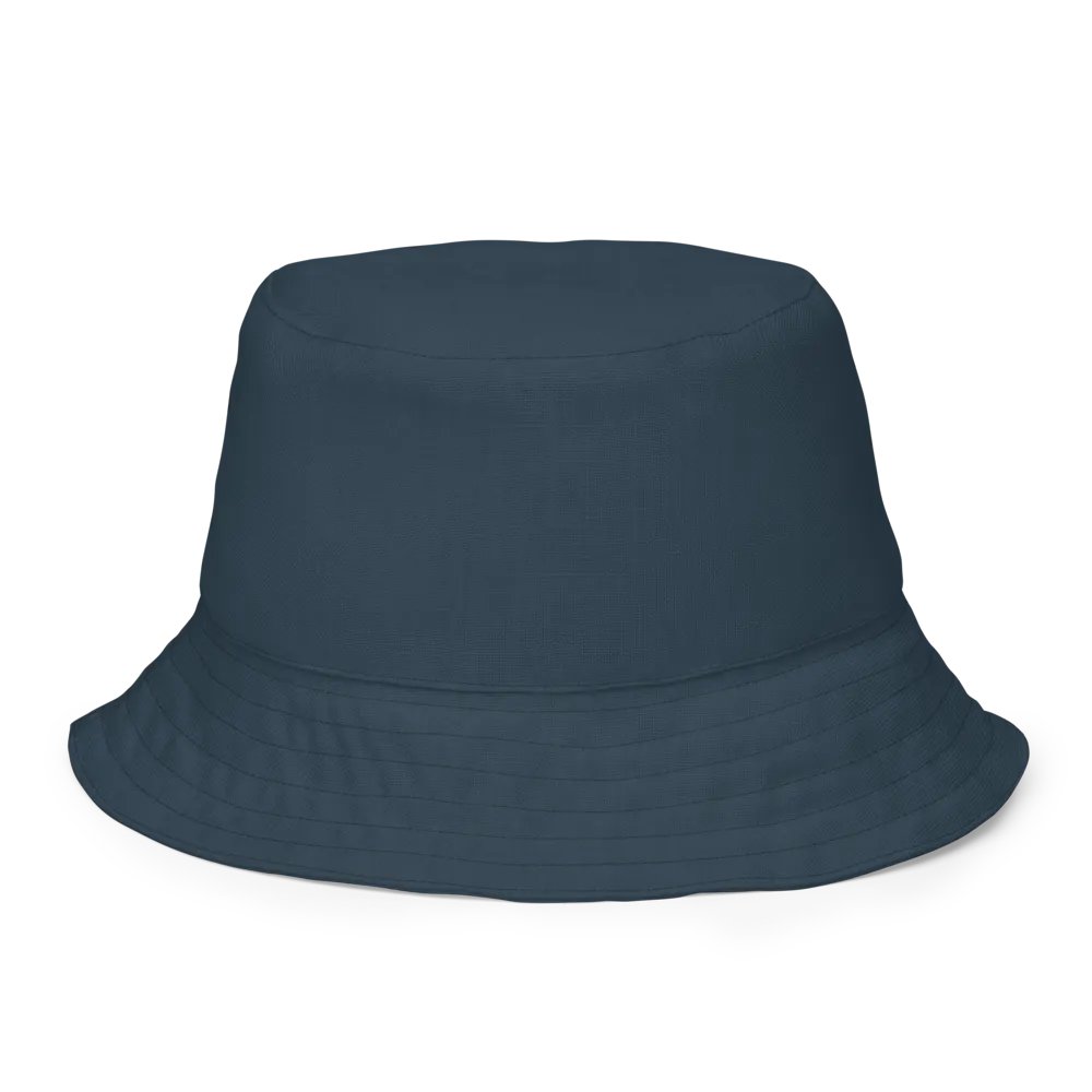 Camouflage Navy Reversible Bucket Hat product image (6)