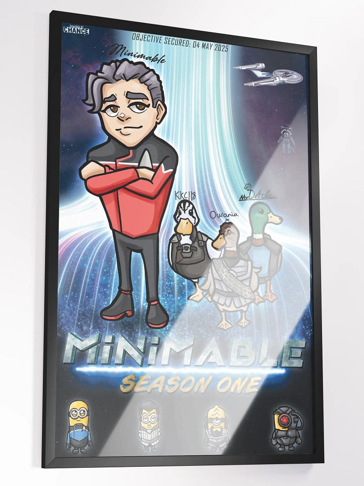 Minimable Season One Framed Poster 24" x 36" product image (2)