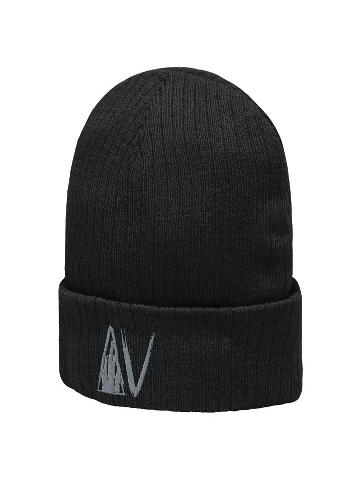 AV Ribbed Knit Beanie product image (2)