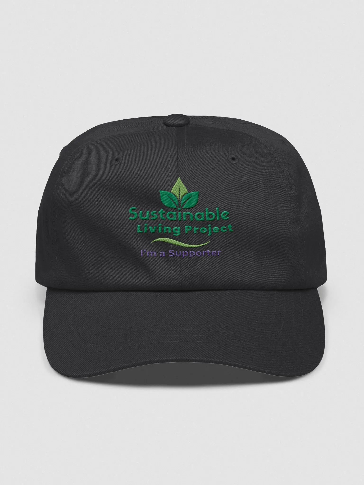 Leafy Supporter Dad Hat product image (2)
