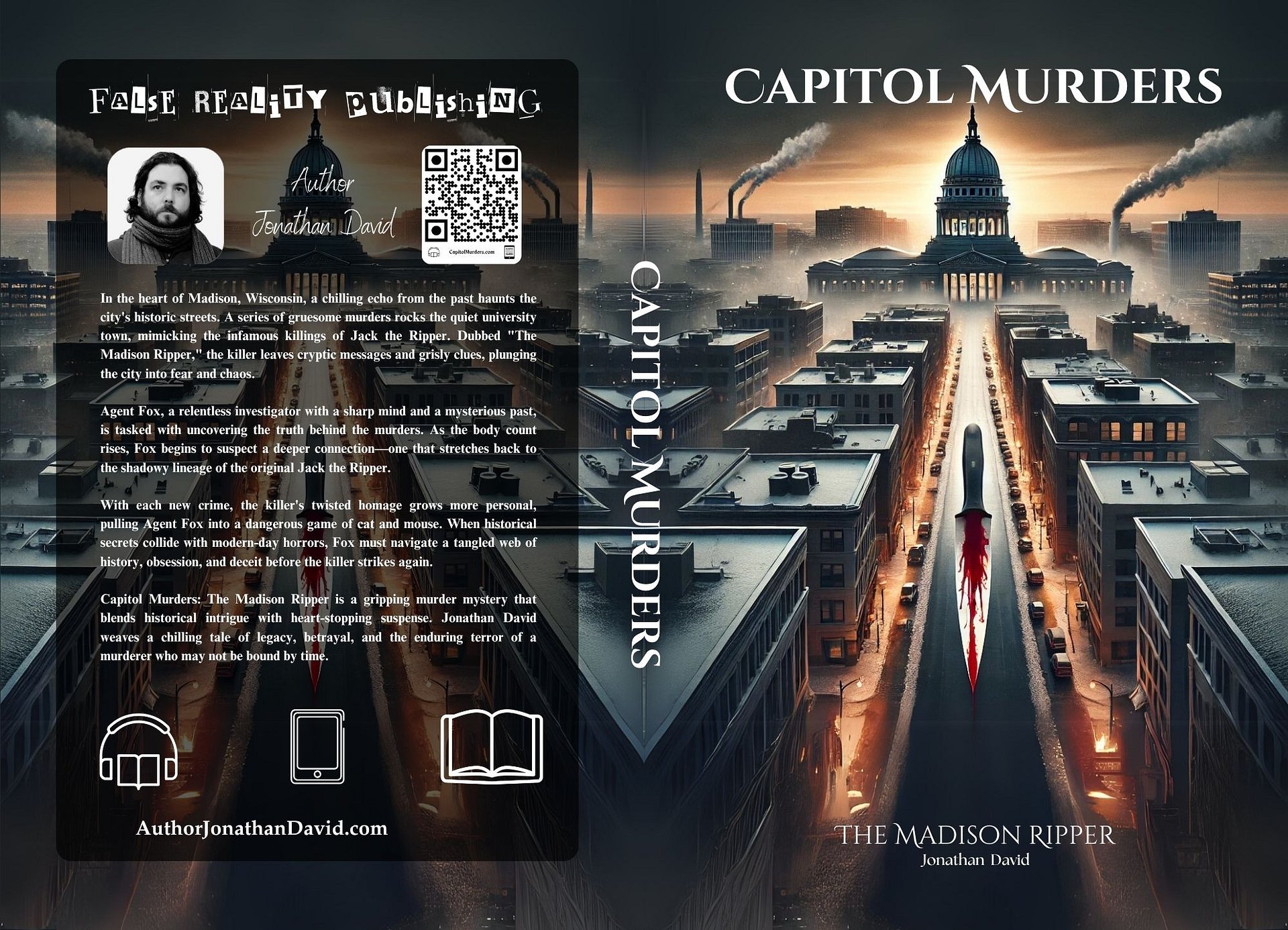 Capitol Murders: The Madison Ripper [Signed Novel] [handmade] product image (1)