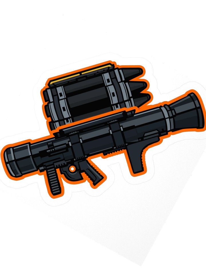 666th Recoilless Rangers Logo Sticker product image (2)
