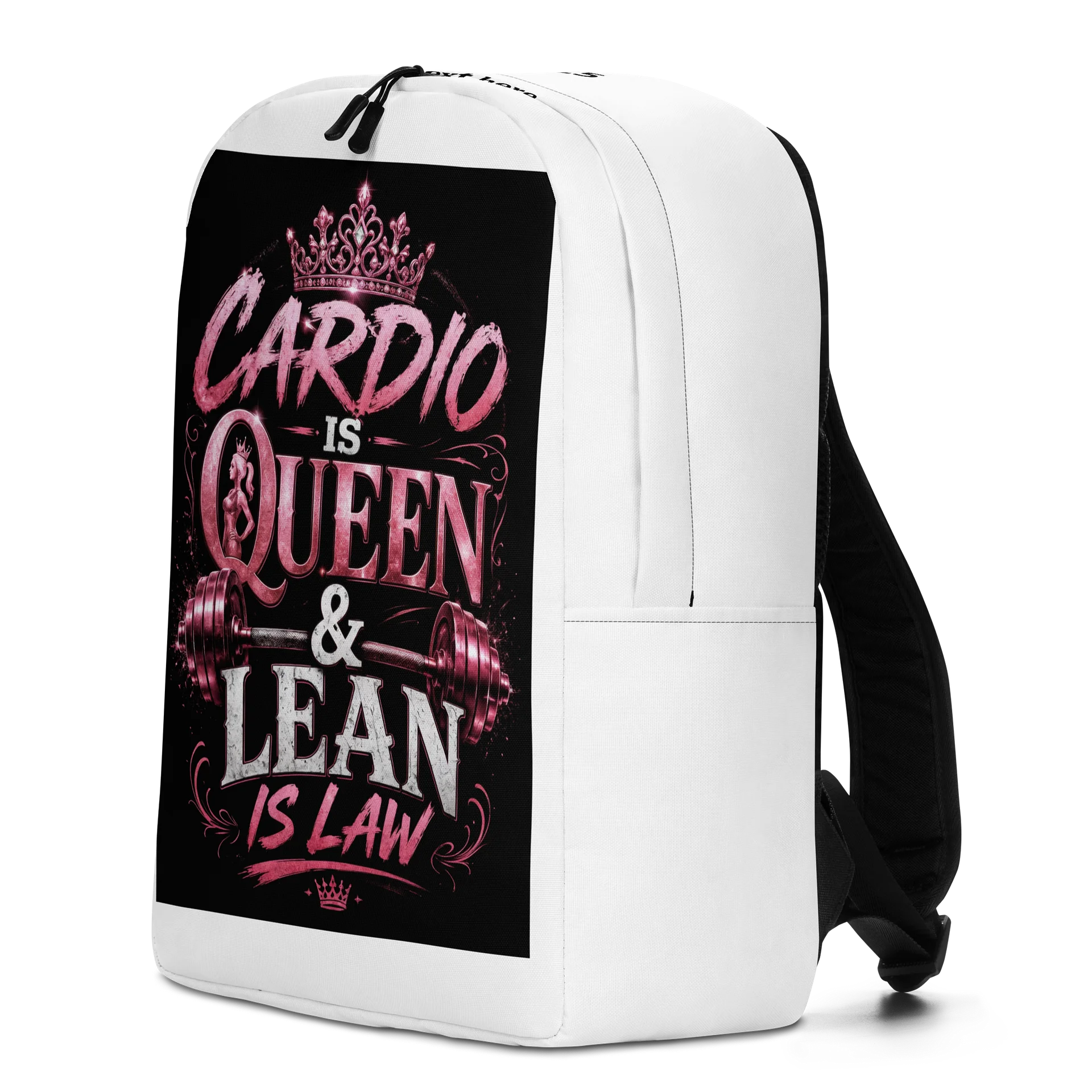 Cardio Is Queen Minimalist Backpack product image (2)