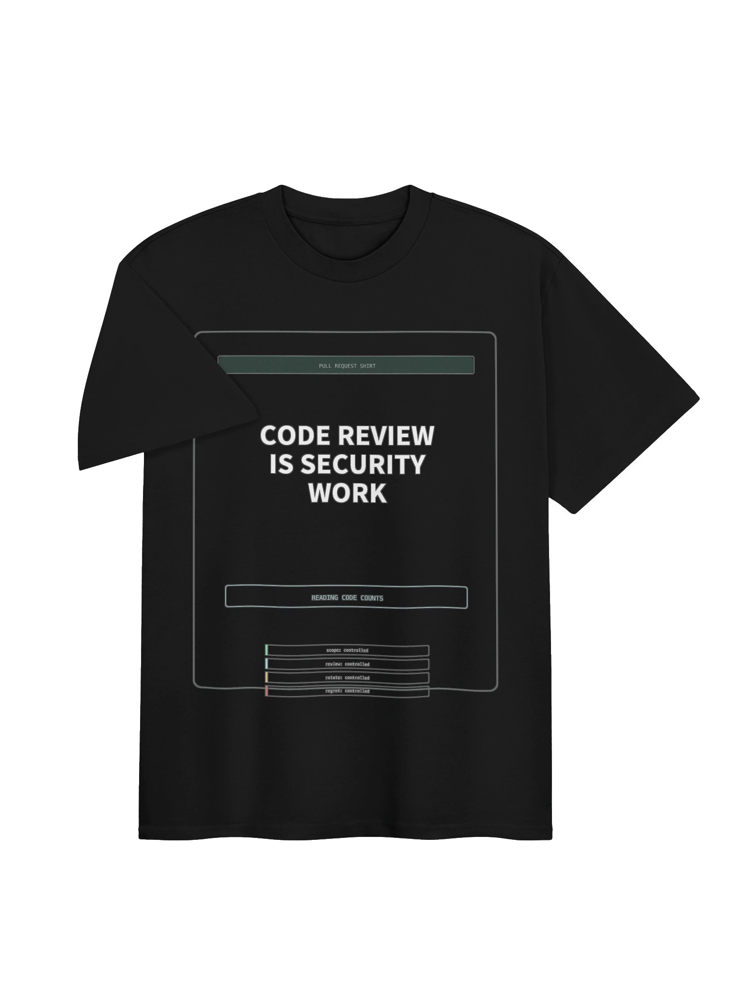Code Review Is Security Work Tee product image (3)