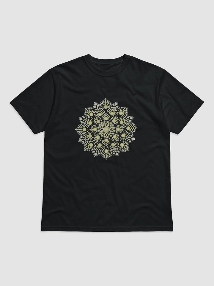 Yellow Dot Mandala Unisex Organic Women's Shirt product image (2)