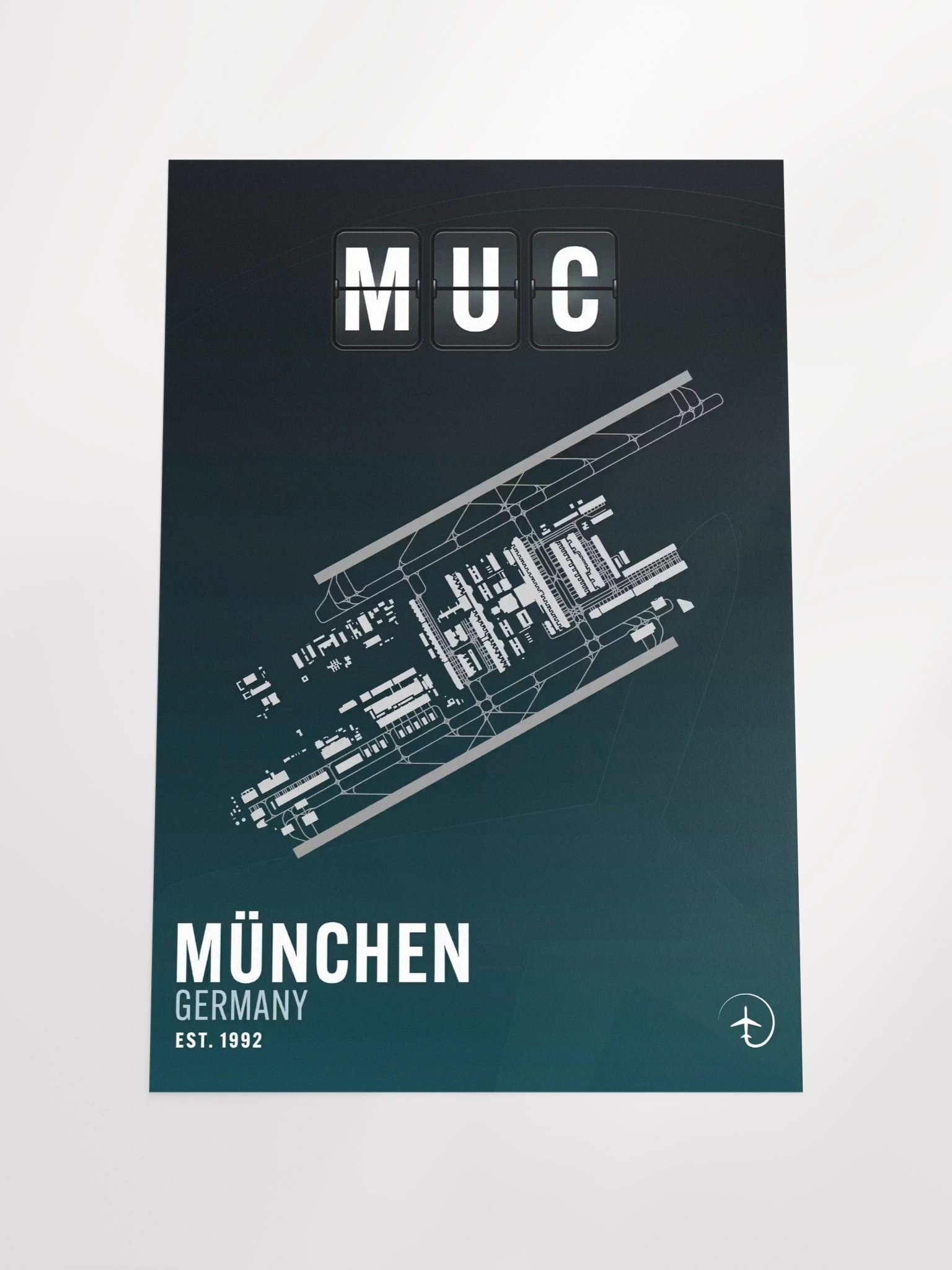 Munich MUC Poster product image (4)