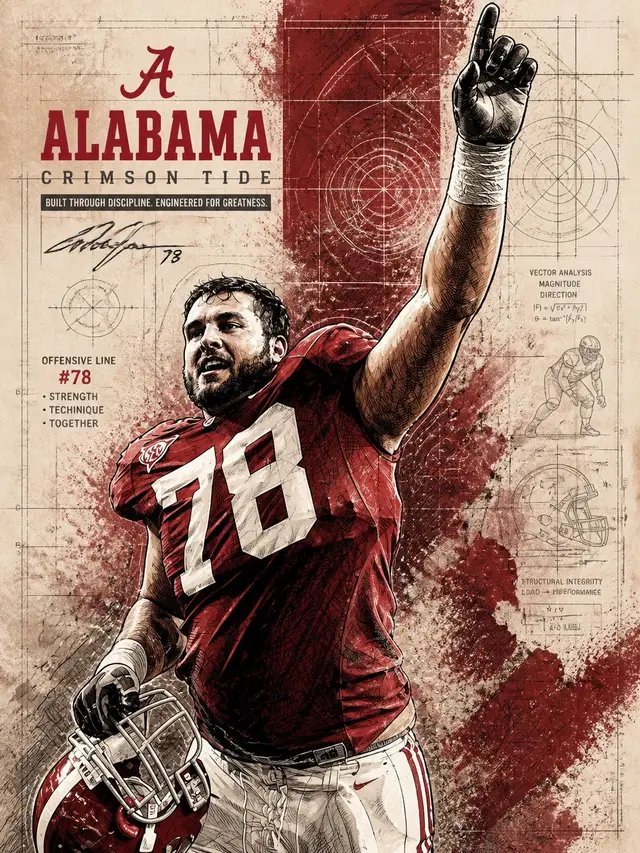 Today makes only 78 days until the Crimson Tide rolls on ECU for the first game of the season!! @Alabama Football Bama Great Mike Johnson!! @Roll Tide Nation 