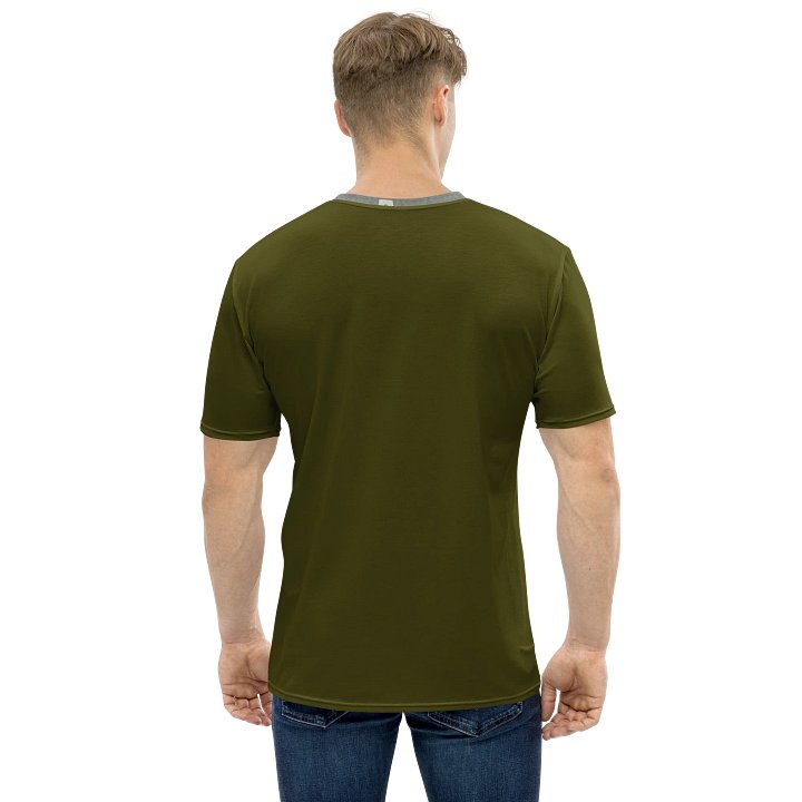 Signal Grid - Verdant Deep Green Edition Men's Tee product image (2)