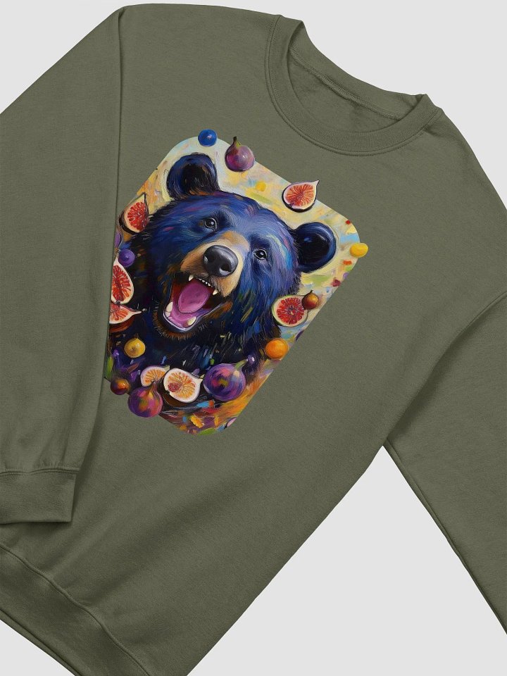 Fig Bear Crewneck Sweatshirt product image (5)