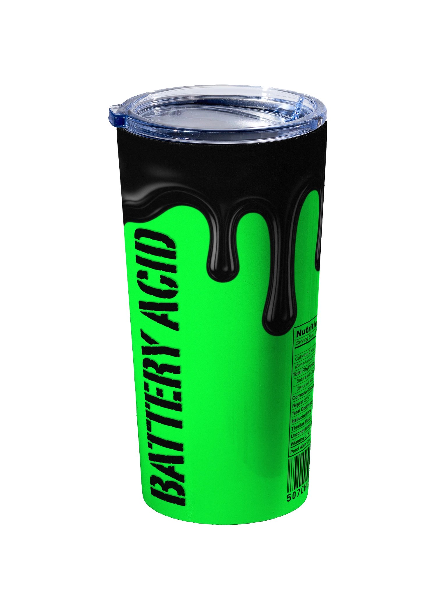 STAINLESS STEEL BATTERY ACID RECEPTACLE [ACID GREEN] product image (2)